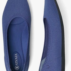 Pointed-Toe Ballet Flats